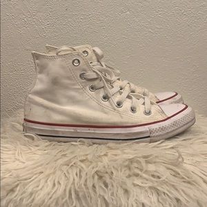 White high top Converse